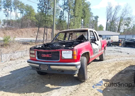 1997 GMC Sierra 1500 Sl Wideside из США, поврежденный, VIN 1GTEK19RXVE500541